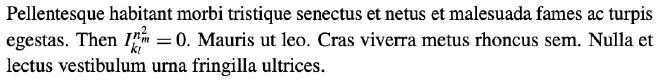 Another expression from the paragraph now appears with the superscripts and subscripts closer together.